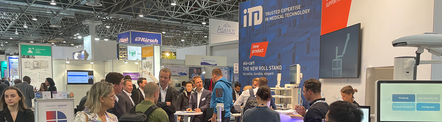 iTD Messestand mit vielen Besuchern