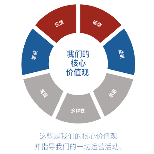 照片突出了 iTD 的核心价值观