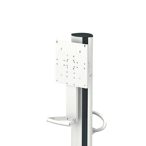 Large monitor holder for medical monitor cart from iTD 