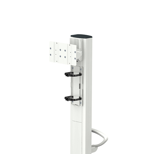 Medium monitor holder for medical monitor cart from iTD 