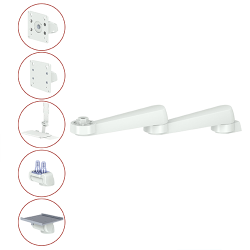 Different adaptation solutions for medical mounting arm rm-port from iTD