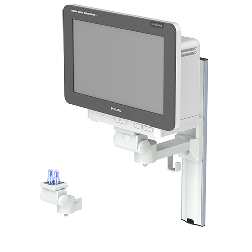 Medizinischer Tragarm mf-port mit Table Top Mount von iTD