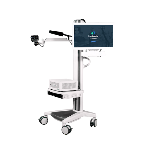 Medical cart for OR VR training from Immertec