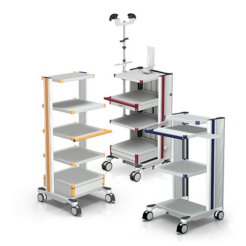 Produktuebersicht Geraetewagen Medizin classic-cart von iTD