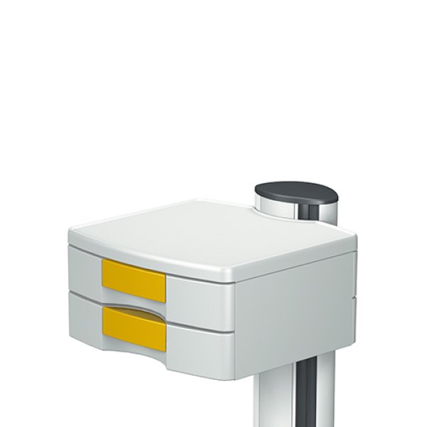 Drawer block for the pro-cart medical cart from iTD