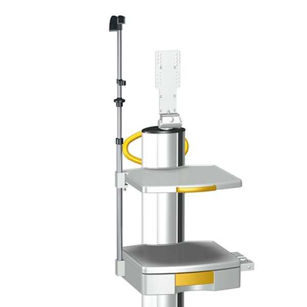 Endoscope holder for the pro-cart medical cart from iTD