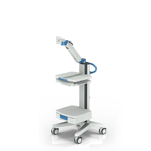 Medical cart pro-cart with flexion-port from iTD