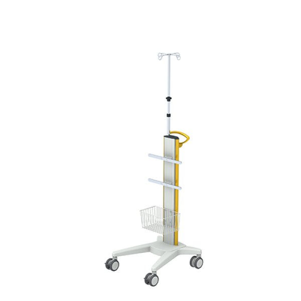 Medical cart vexio-cart with IV pole from iTD