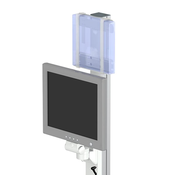 Computer holder for the modul-port medical mounting system from iTD